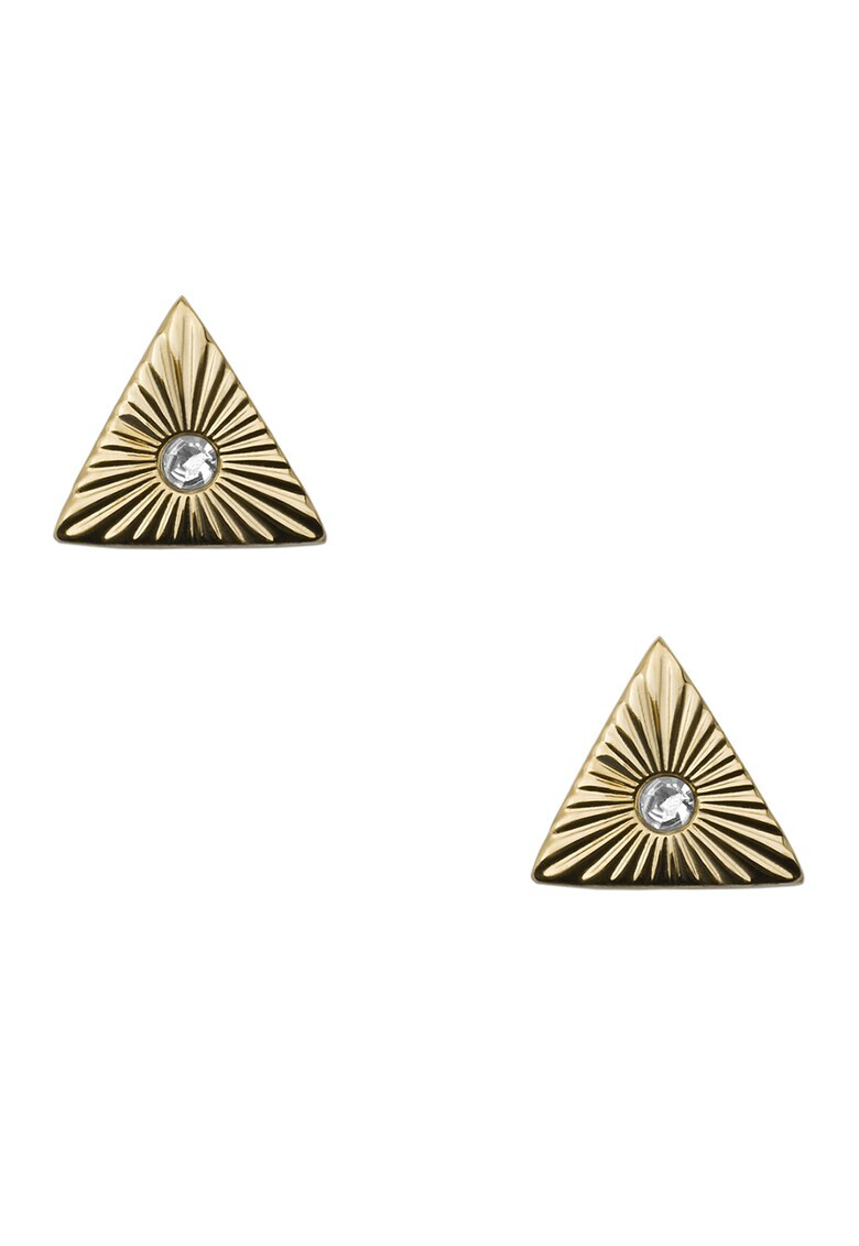 Fossil Триъгълни обеци с винтче - Pepit.bg