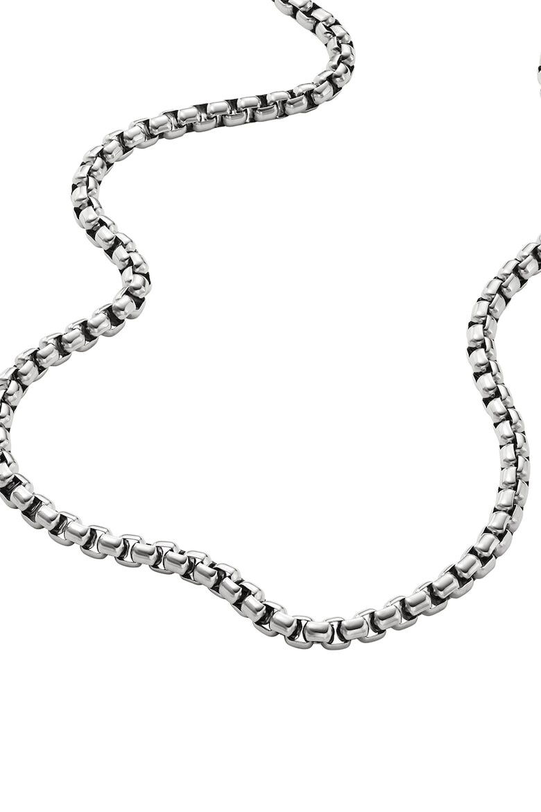 Fossil Унисекс колие тип верижка - Сребрист - Pepit.bg