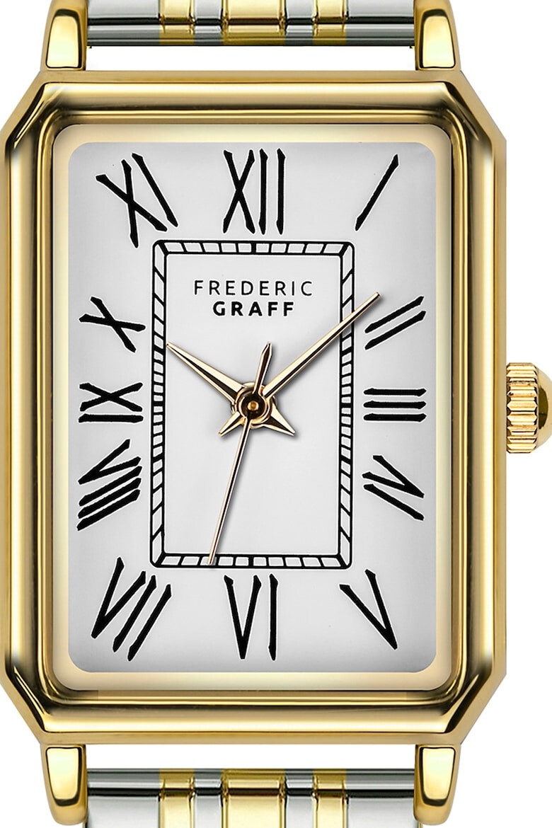 Frederic Graff Двуцверен правоъгълен часовник - Pepit.bg
