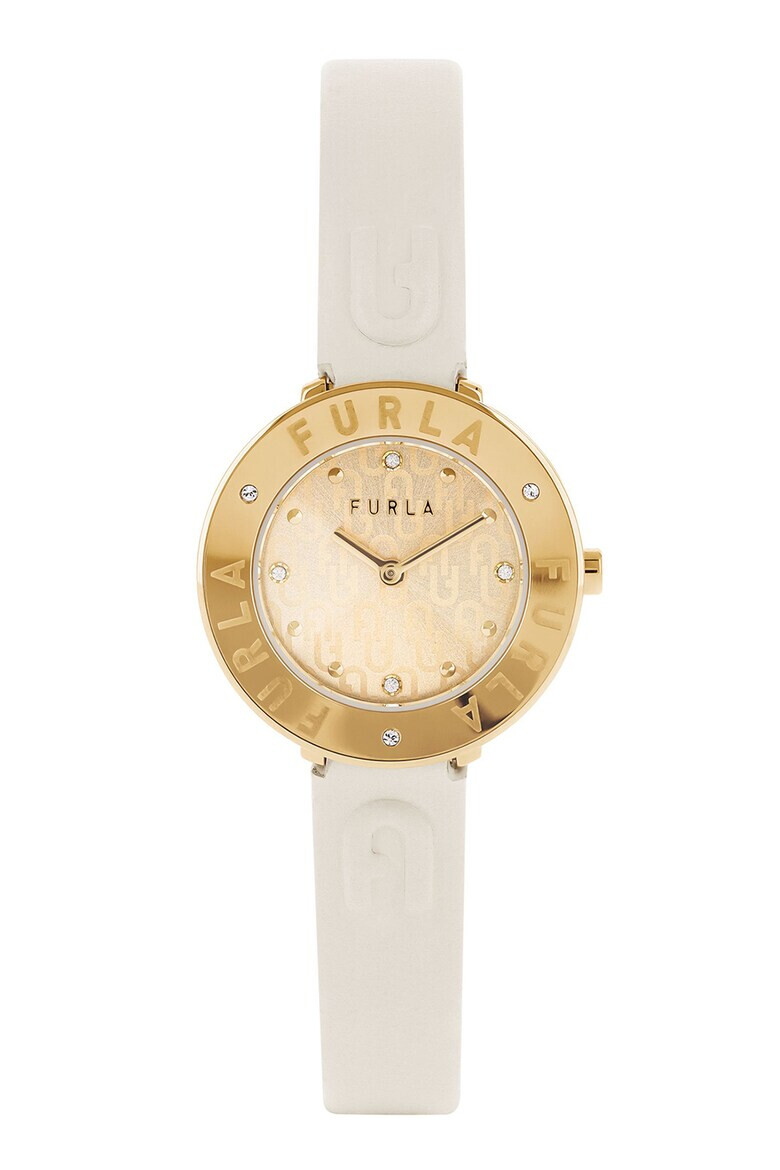 Furla Часовник Essential с кожена каишка - Pepit.bg