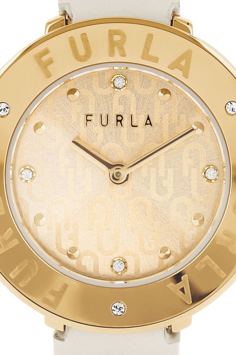 Furla Часовник Essential с кожена каишка - Pepit.bg