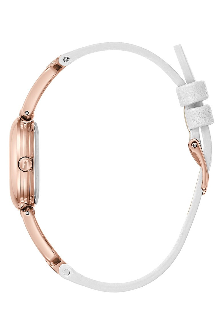 Furla Иноксов часовник с кожена каишка - Pepit.bg