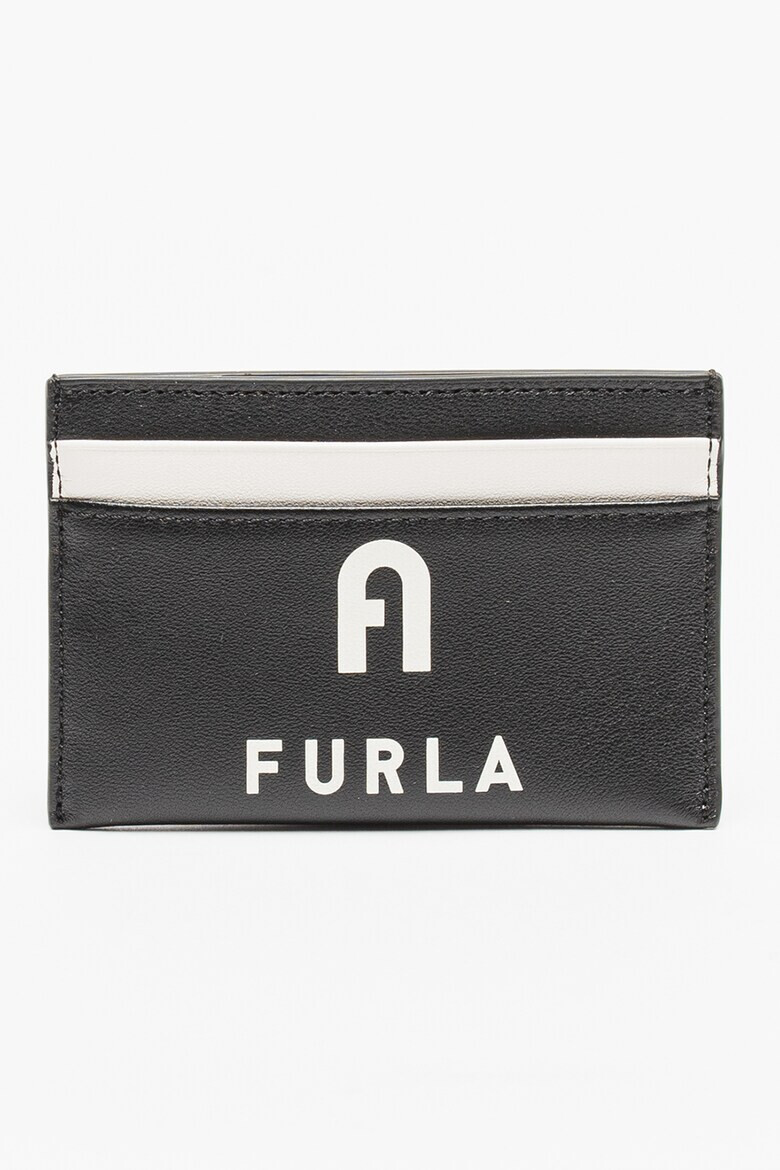 Furla Калъф за карти Iris с лого - Pepit.bg