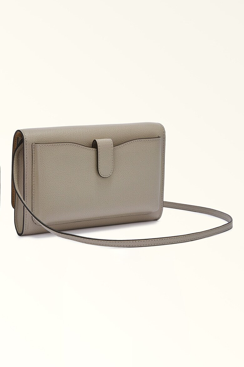Furla Клъч Camelia с лого - Pepit.bg