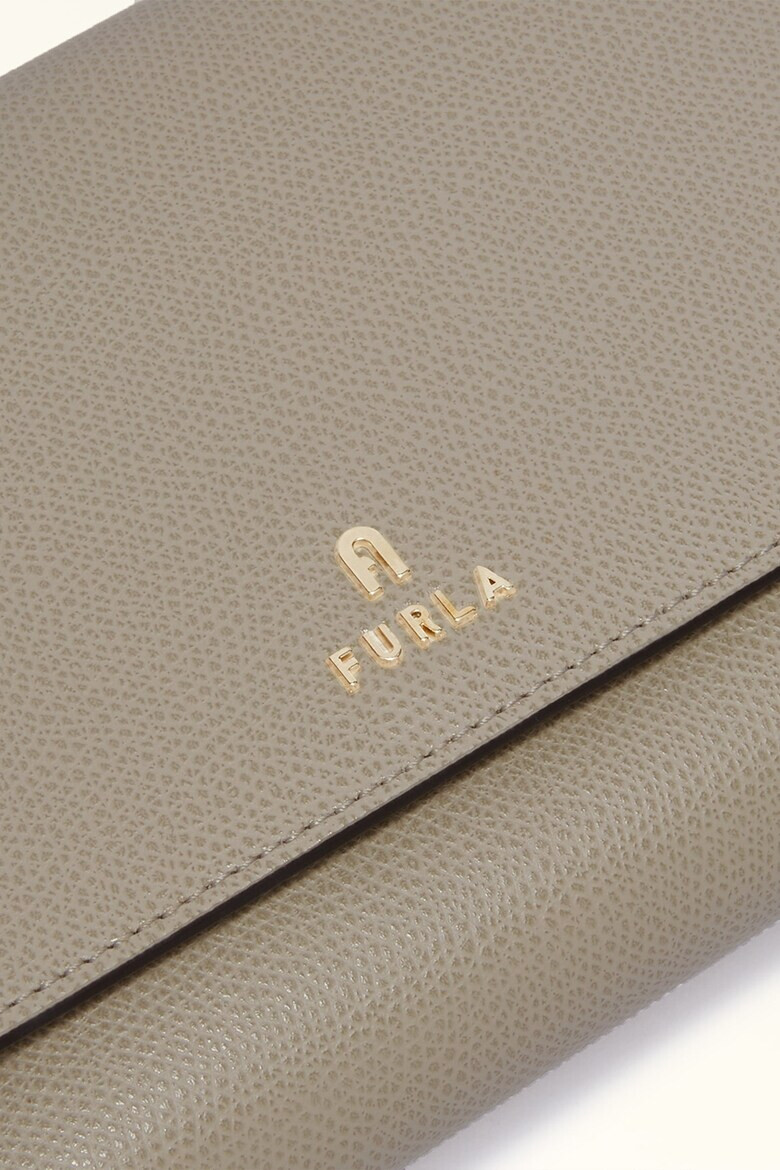 Furla Клъч Camelia с лого - Pepit.bg