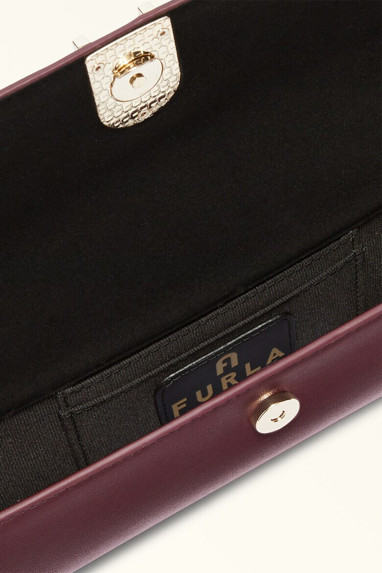 Furla Кожен клъч Flow с верижка - Pepit.bg