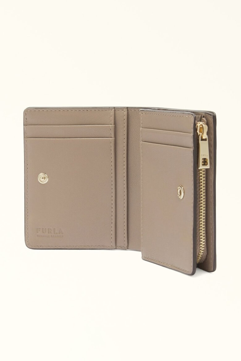 Furla Малък кожен портфейл Camelia - Pepit.bg