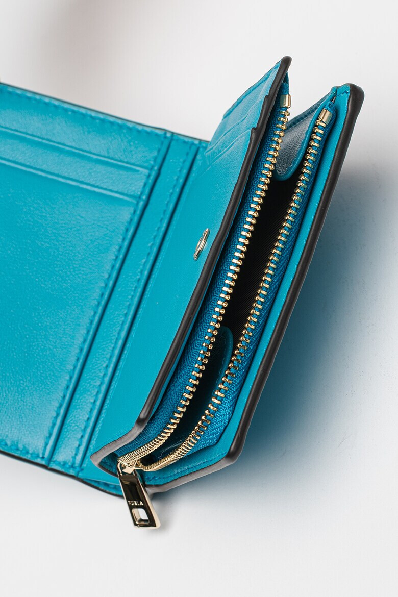 Furla Малък кожен портфейл Camelia - Pepit.bg