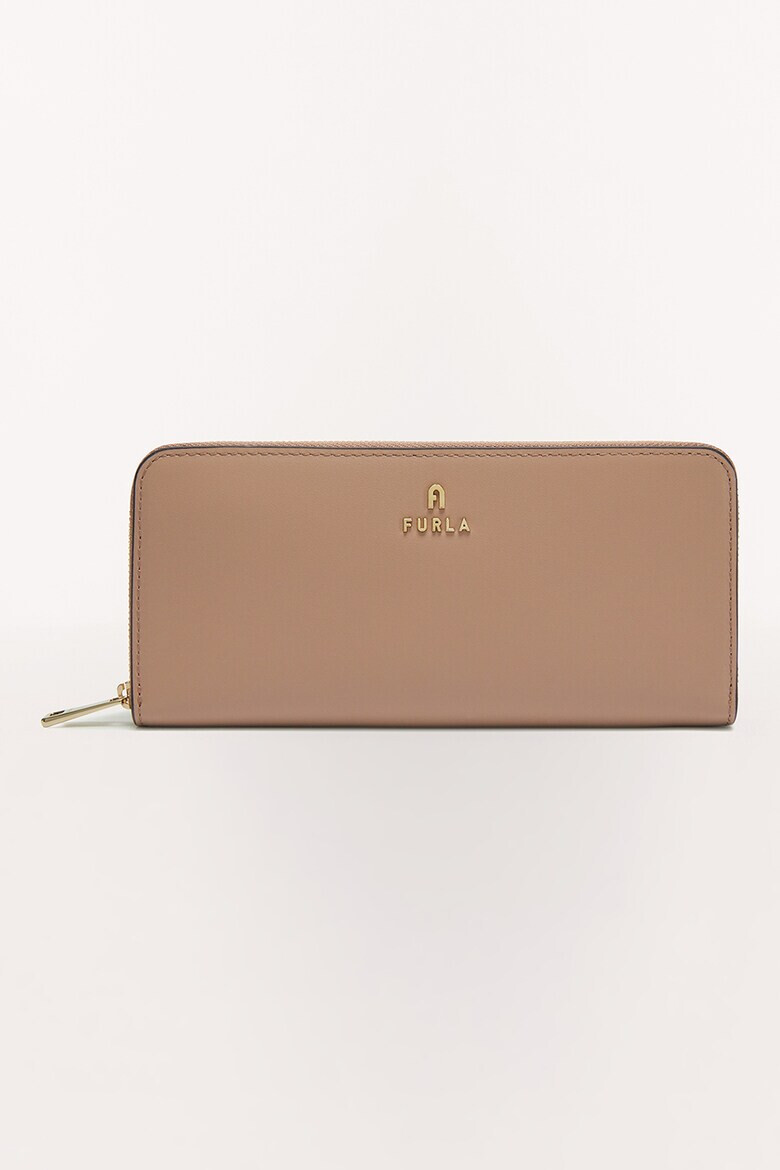 Furla Кожен портфейл Camelia с цип - Pepit.bg