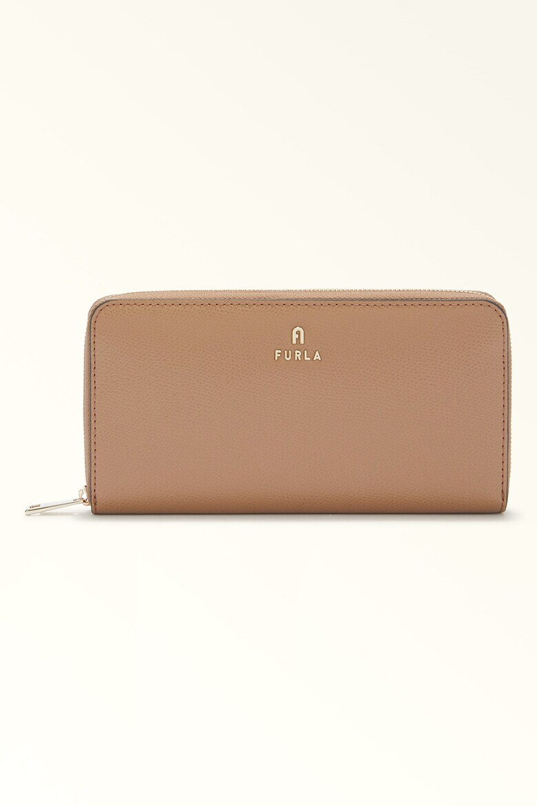 Furla Кожен портфейл Camelia с цип - Pepit.bg