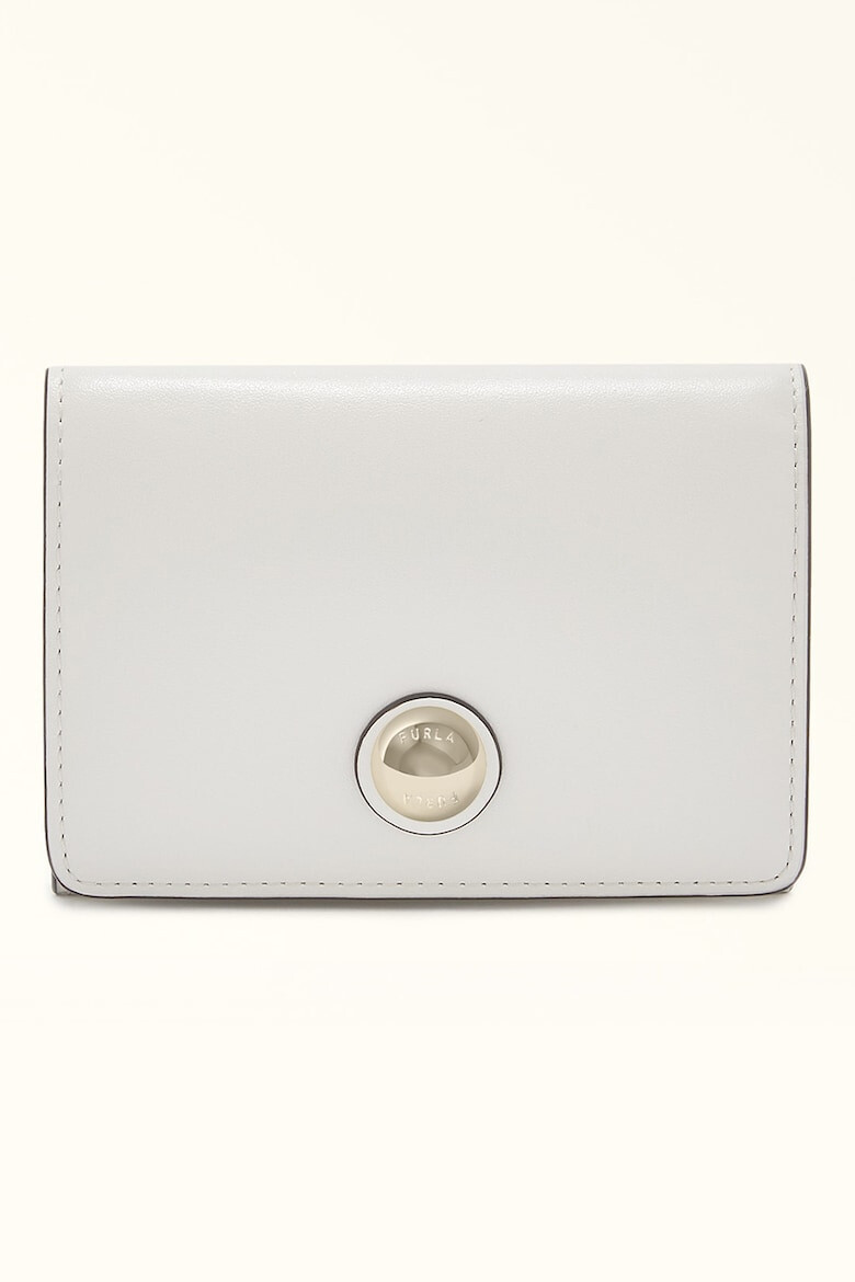 Furla Кожено портмоне Sfera с лого - Pepit.bg