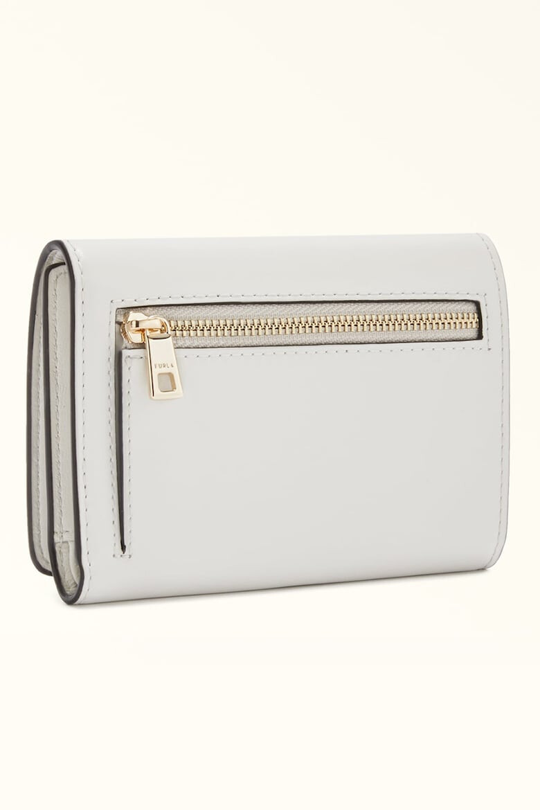 Furla Кожено портмоне Sfera с лого - Pepit.bg