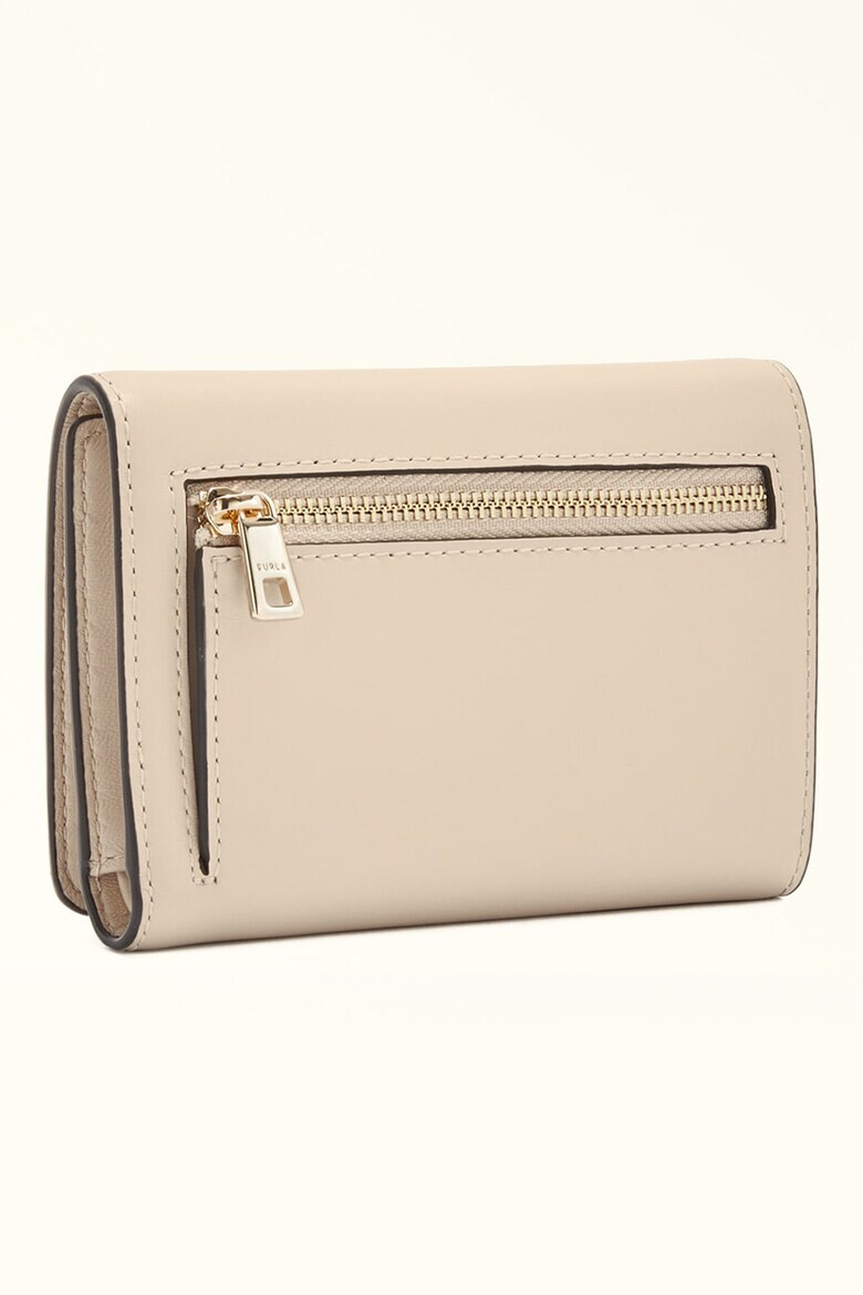 Furla Кожено портмоне Sfera с лого - Pepit.bg