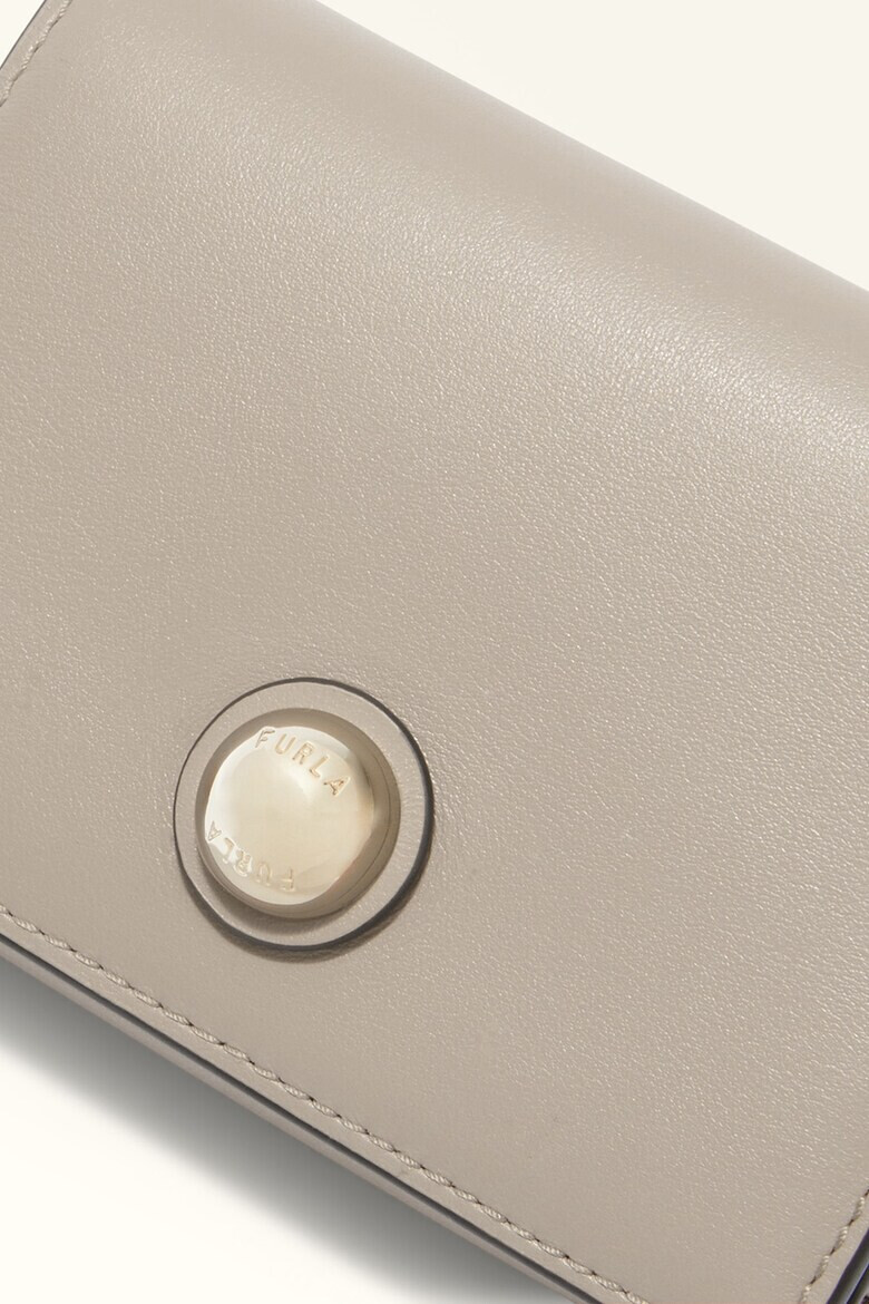 Furla Кожено портмоне Sfera с лого - Pepit.bg