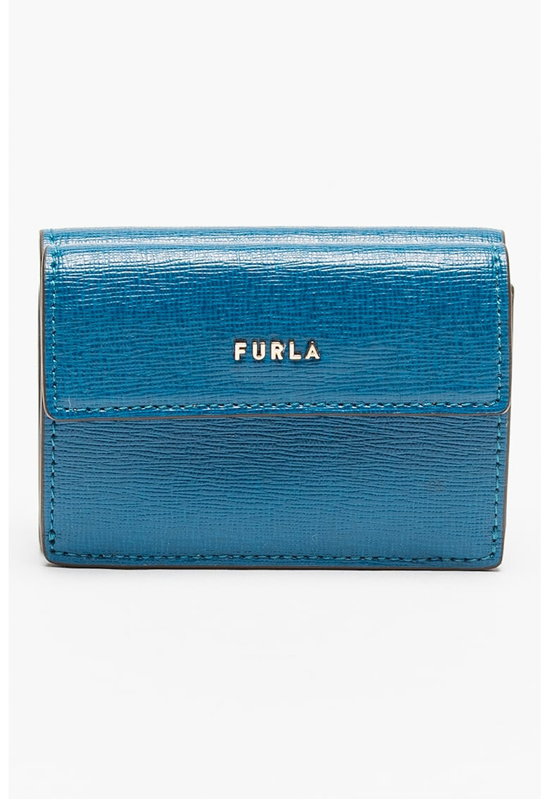 Furla Кожен портфейл Babylon с лого - Pepit.bg