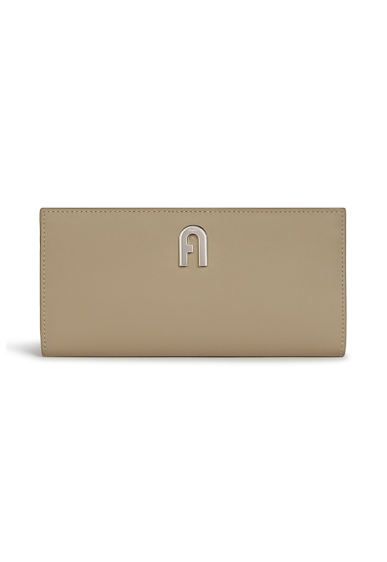 Furla Кожен портфейл Moon с лого - Pepit.bg