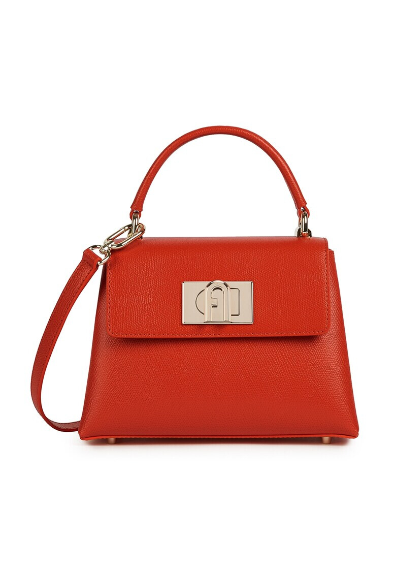 Furla Кожена чанта през рамо 1927 - Pepit.bg