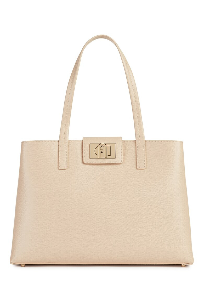 Furla Кожена чанта 1927 с релеф - Pepit.bg