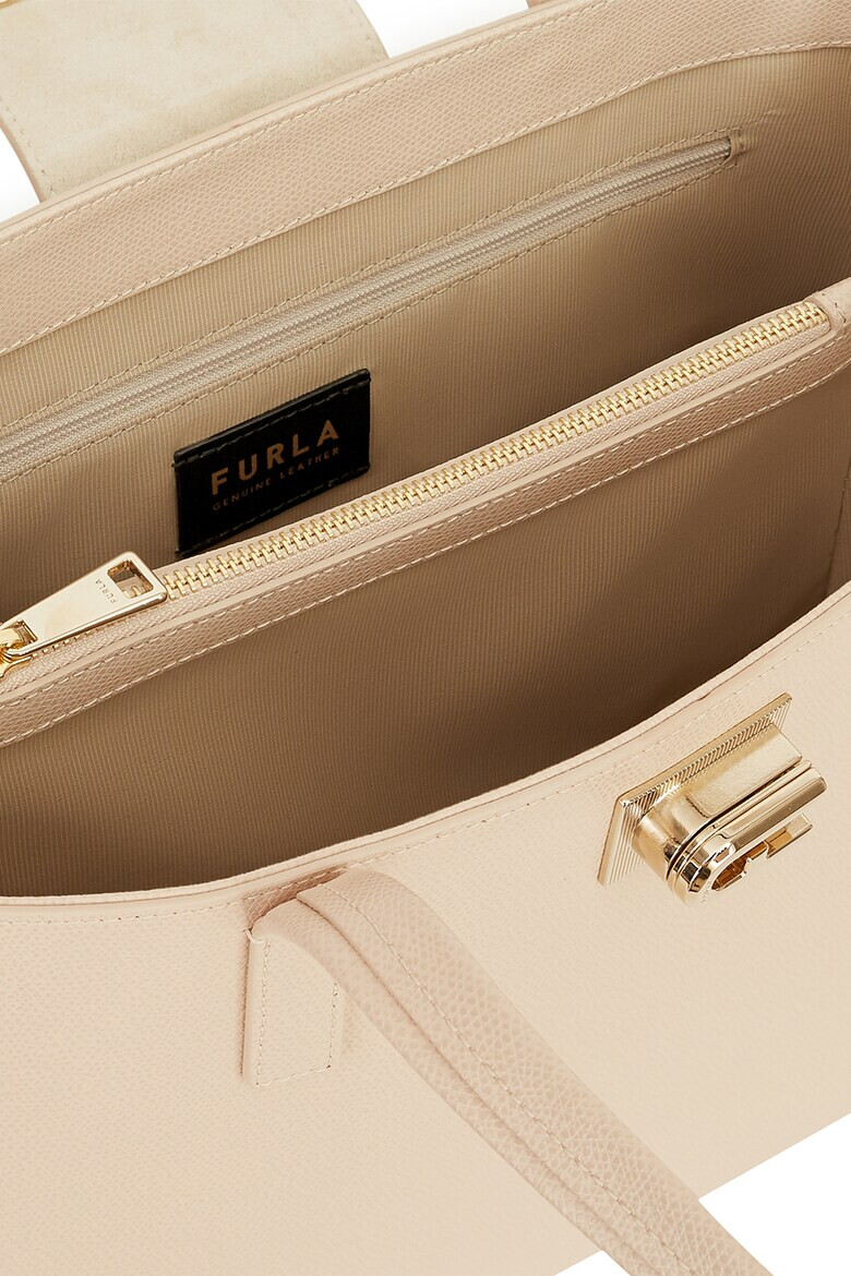 Furla Кожена чанта 1927 с релеф - Pepit.bg