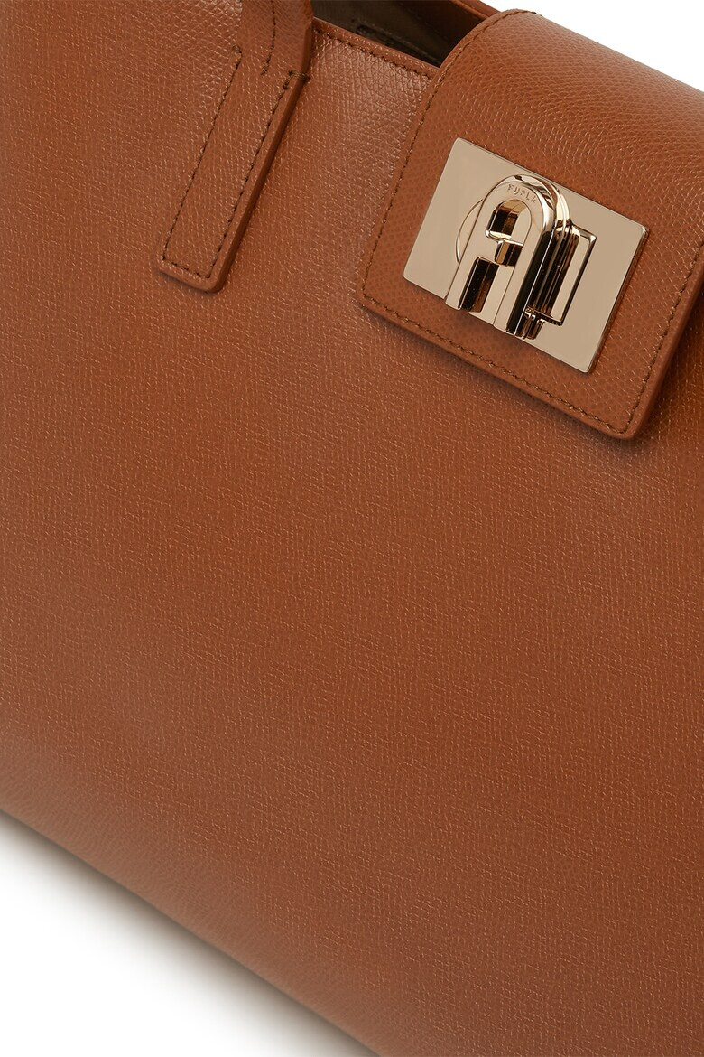Furla Кожена чанта 1927 с релеф - Pepit.bg