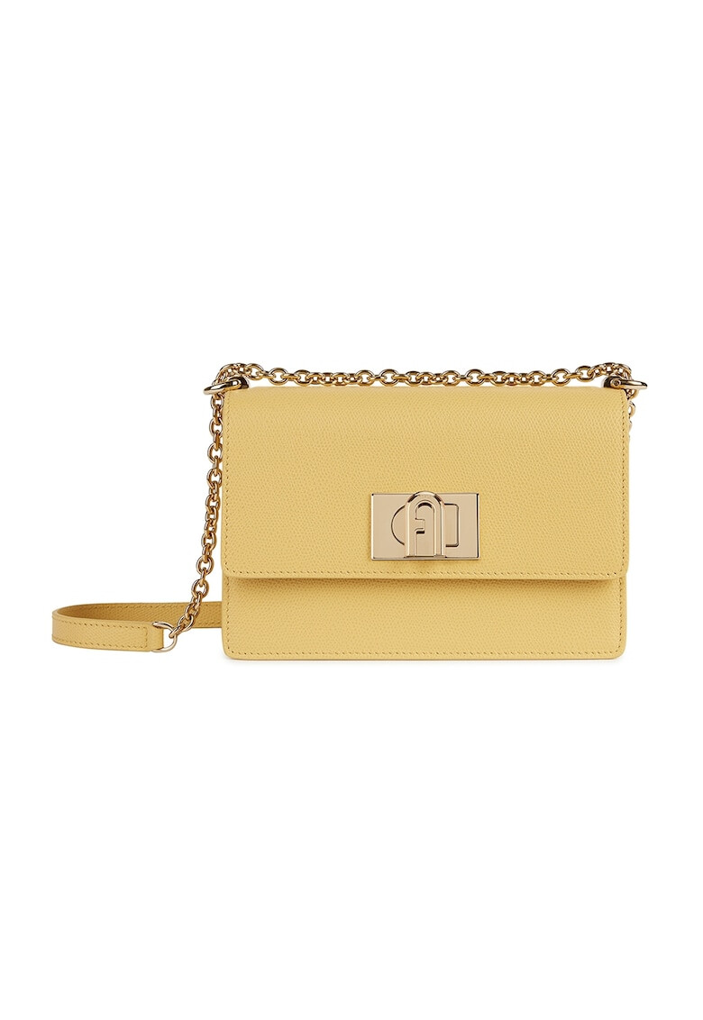 Furla Кожена чанта Bafkaco с релеф - Pepit.bg