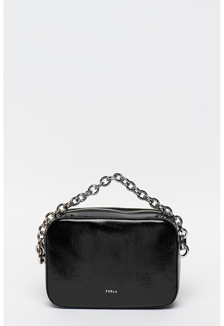 Furla Кожена чанта Block - Pepit.bg