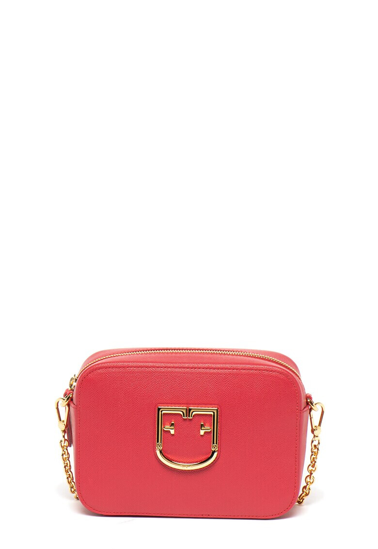 Furla Кожена чанта Brava с лого - Pepit.bg