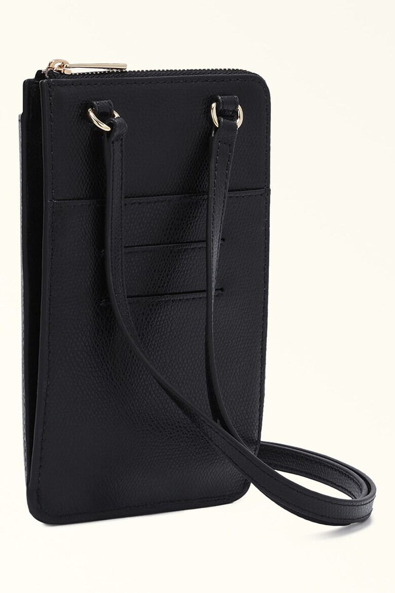 Furla Кожена чанта Camelia с лого - Pepit.bg