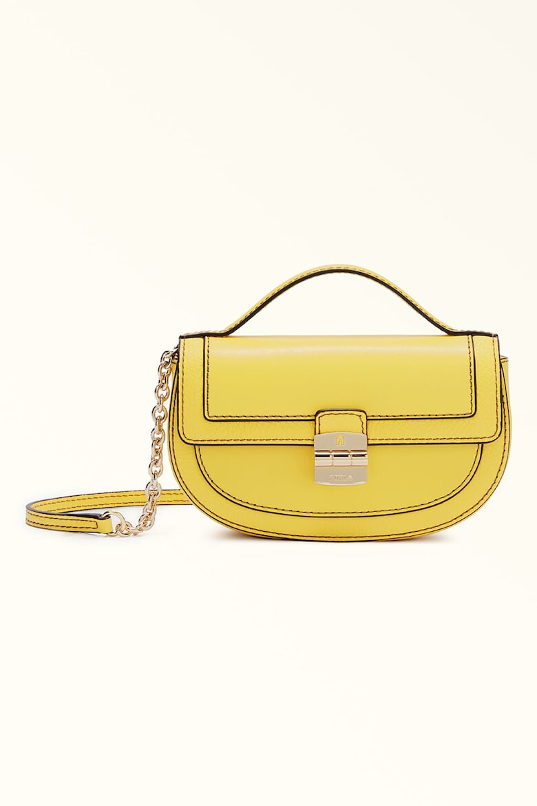Furla Кожена чанта Club 2 Mini - Pepit.bg