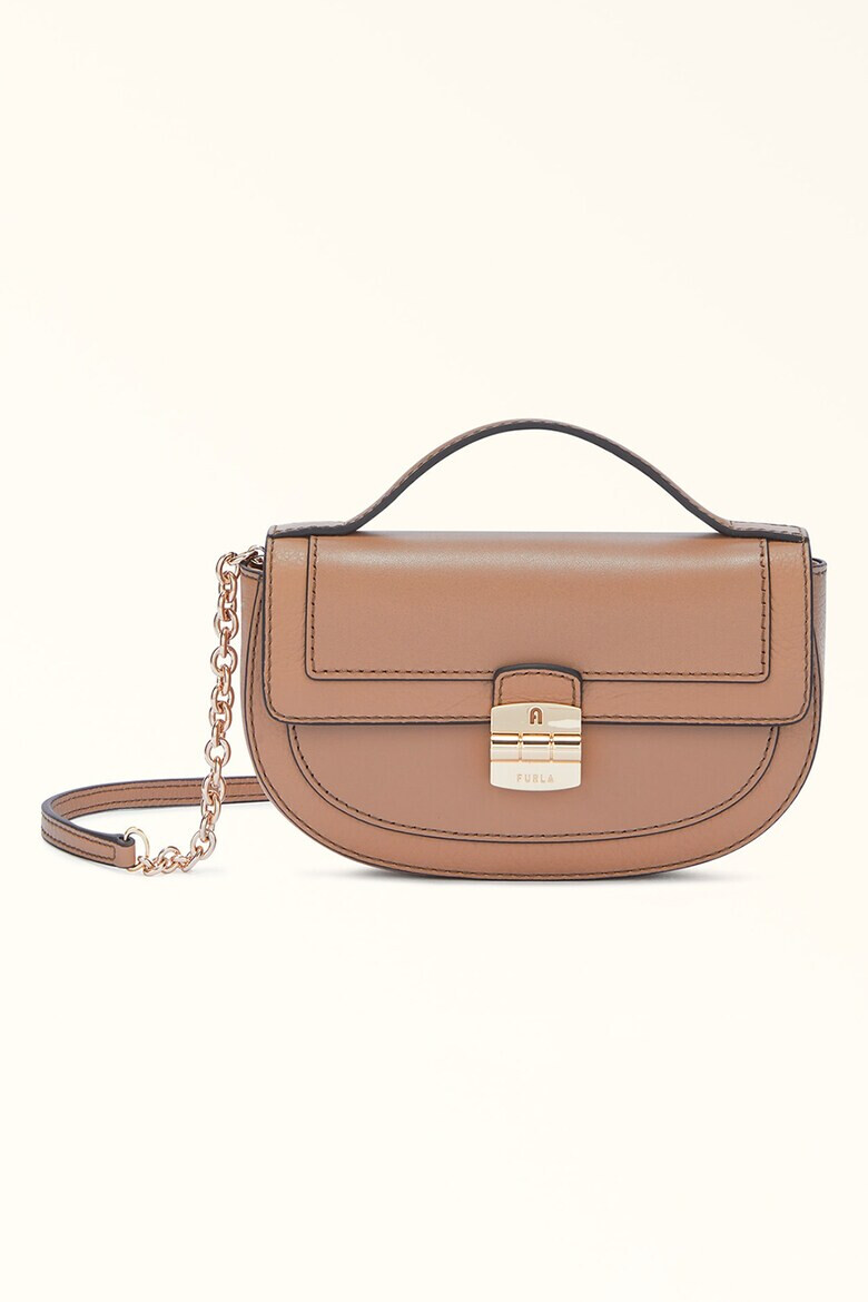 Furla Кожена чанта Club 2 Mini - Pepit.bg