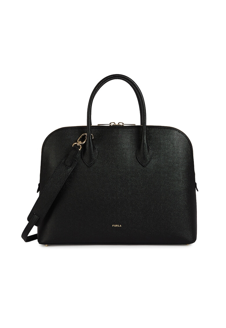Furla Кожена чанта Code - Pepit.bg