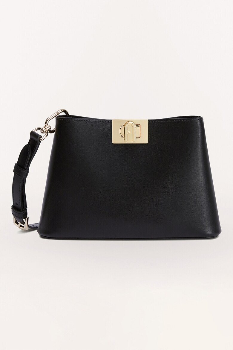 Furla Кожена чанта Fleur - Pepit.bg