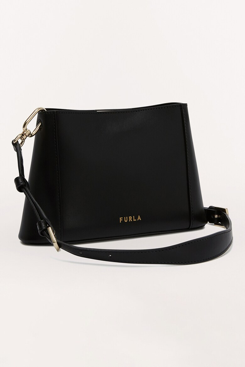 Furla Кожена чанта Fleur - Pepit.bg