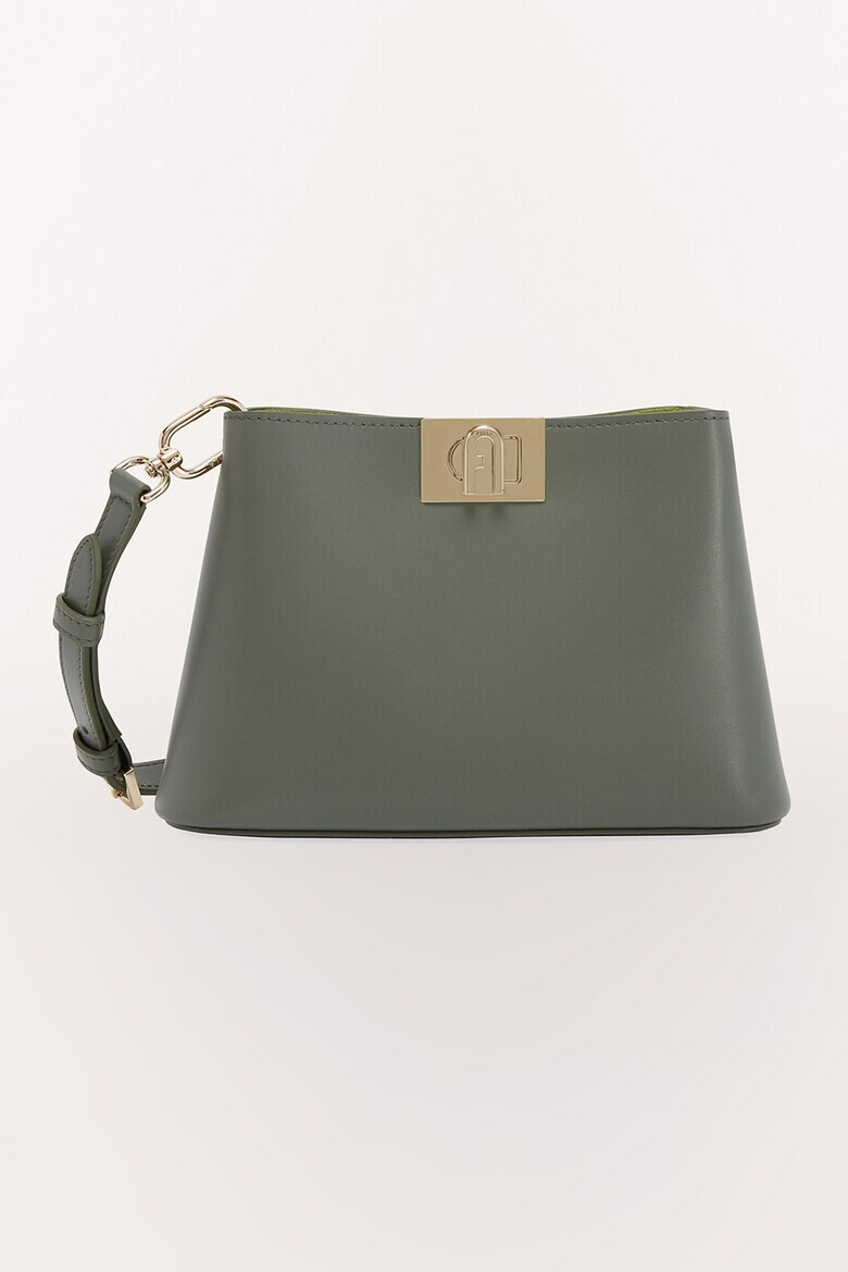 Furla Кожена чанта Fleur - Pepit.bg