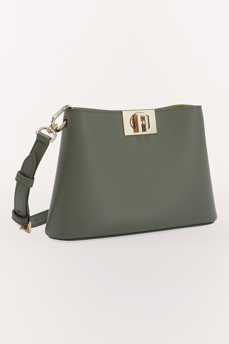 Furla Кожена чанта Fleur - Pepit.bg