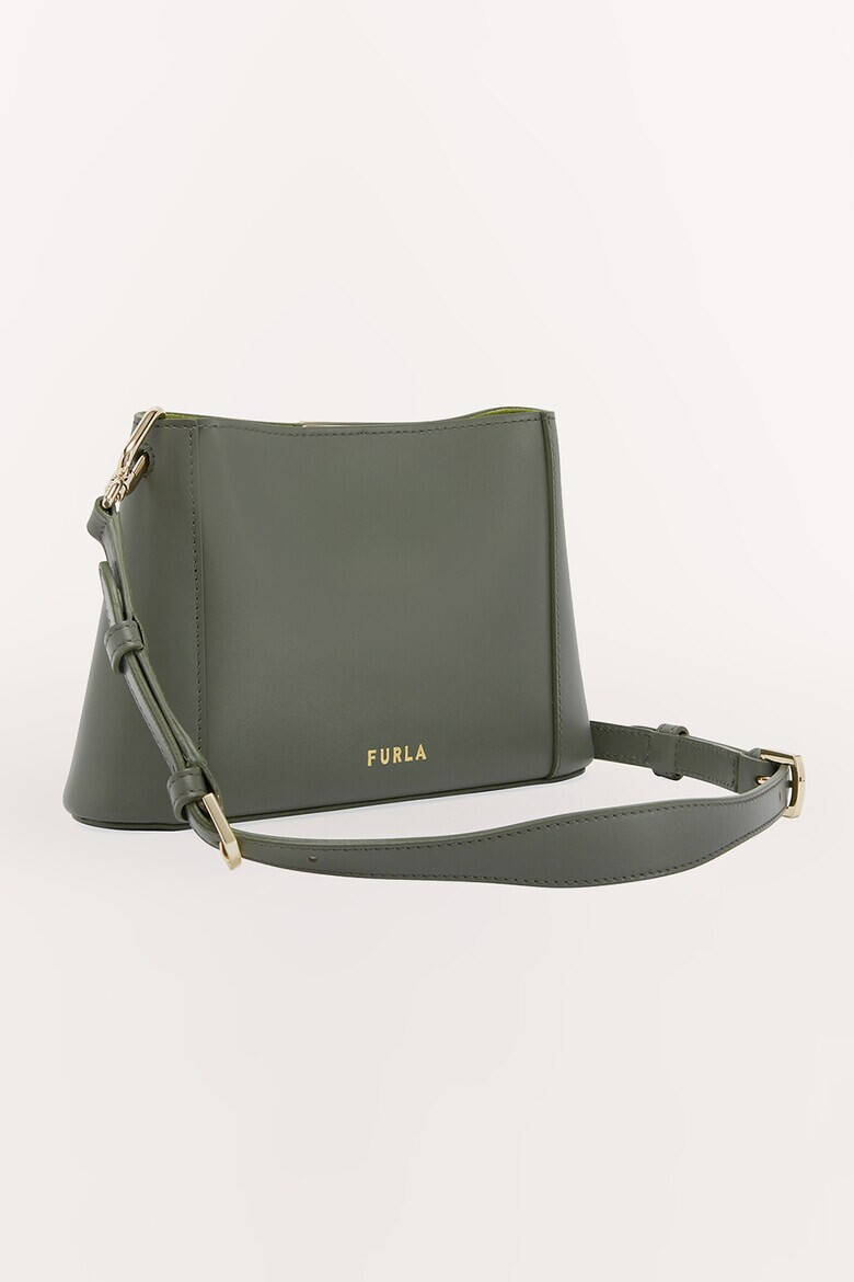 Furla Кожена чанта Fleur - Pepit.bg