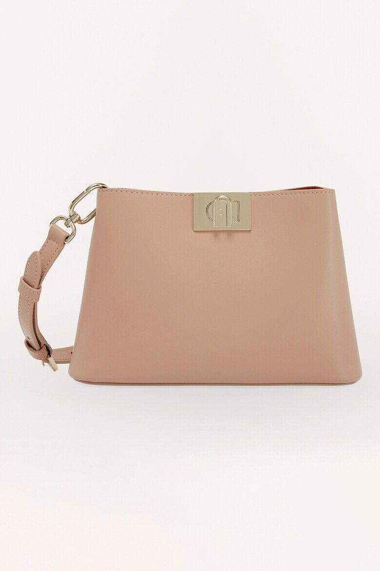 Furla Кожена чанта Fleur - Pepit.bg
