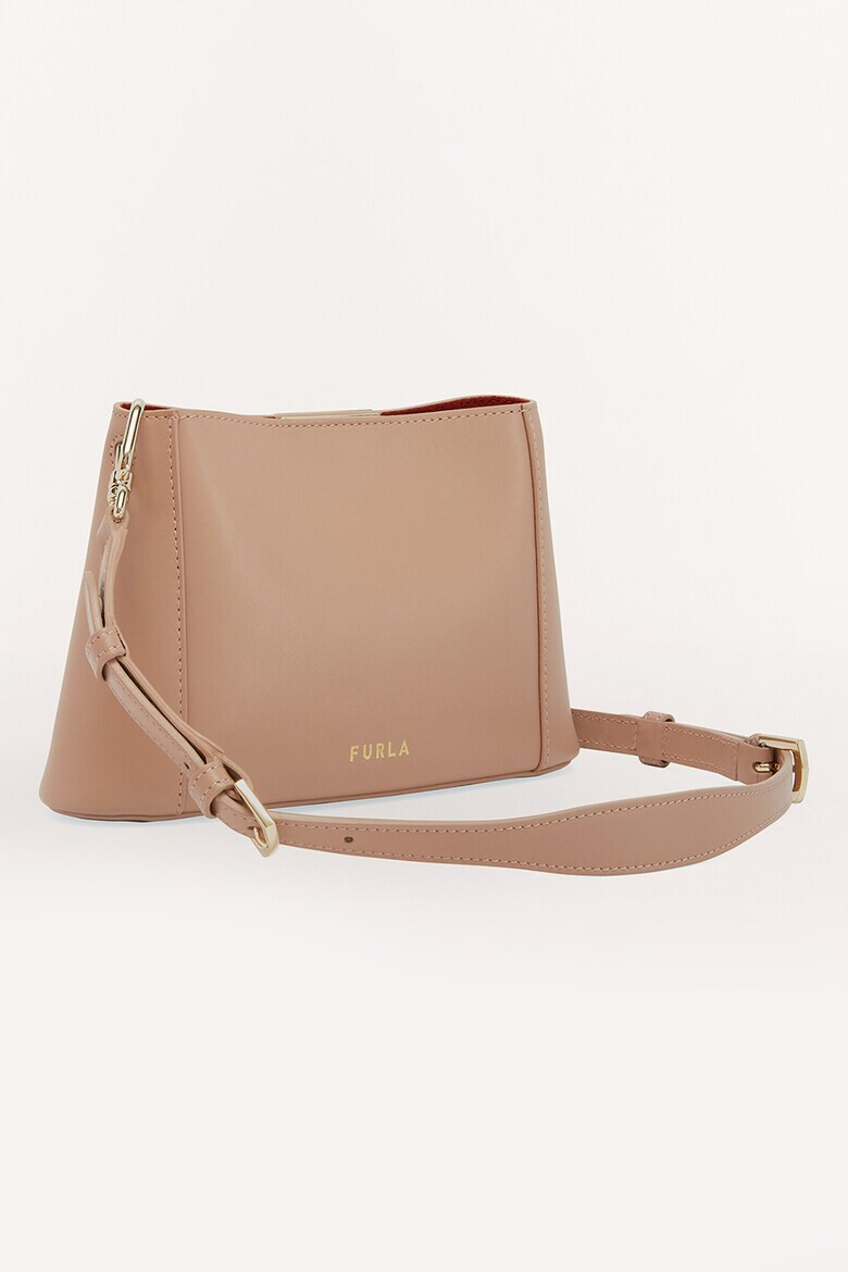 Furla Кожена чанта Fleur - Pepit.bg
