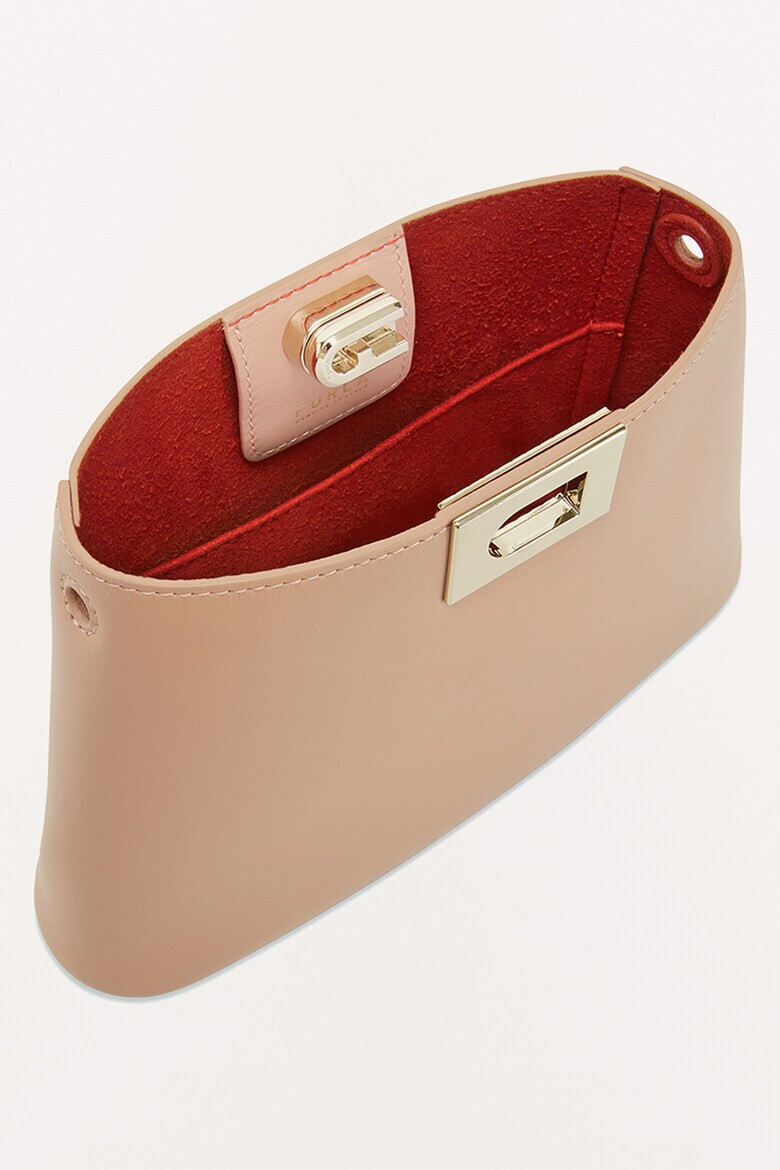 Furla Кожена чанта Fleur - Pepit.bg