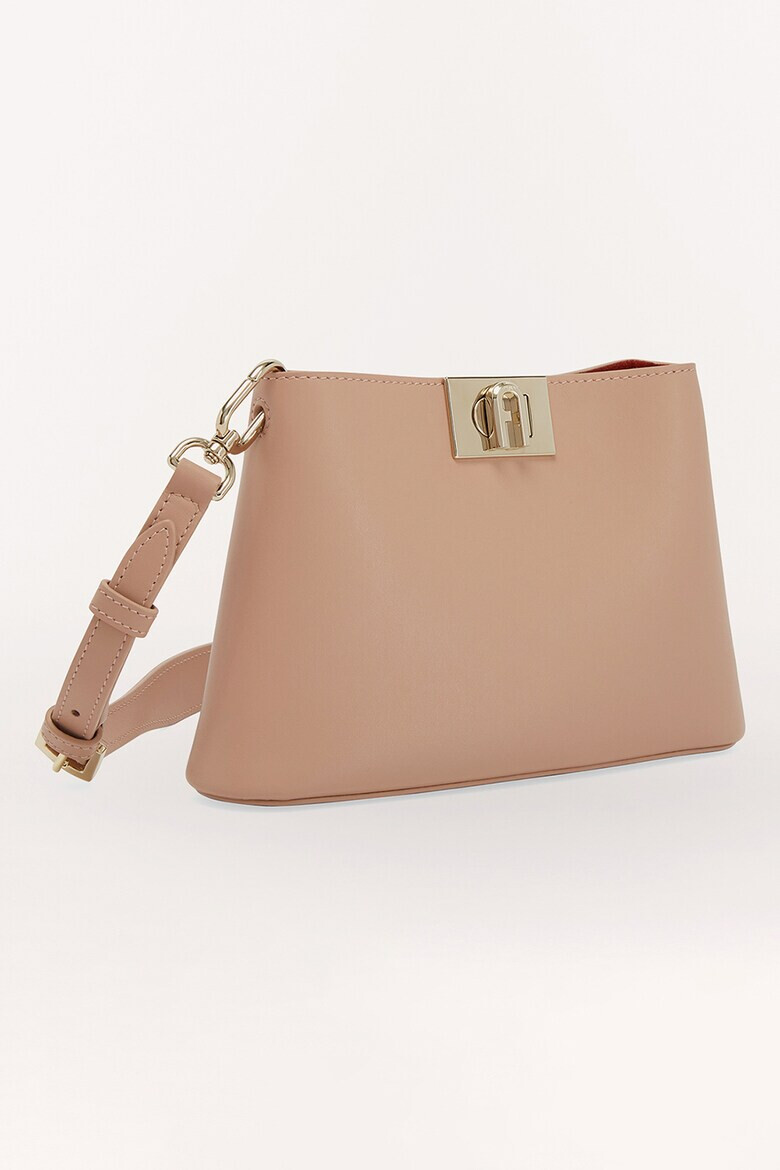 Furla Кожена чанта Fleur - Pepit.bg