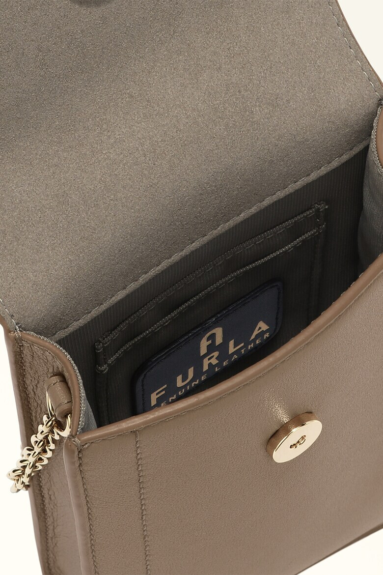 Furla Кожена чанта Flow - Pepit.bg