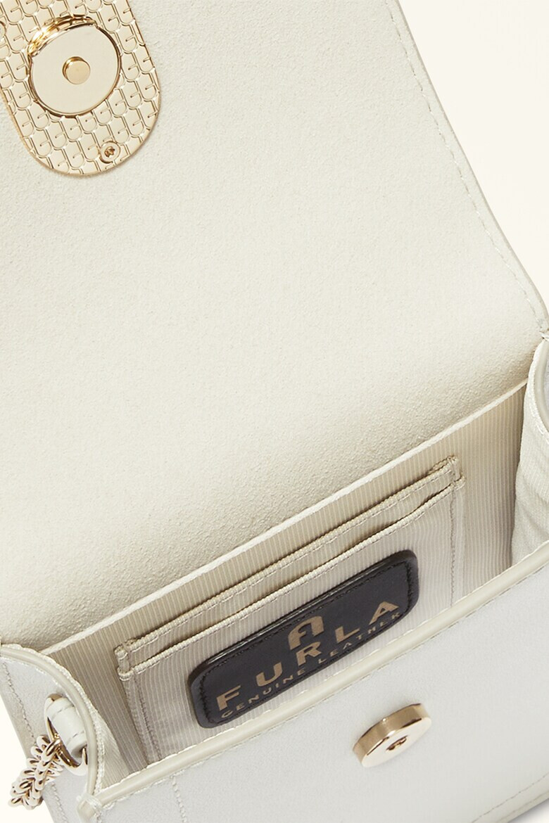 Furla Кожена чанта Flow - Pepit.bg