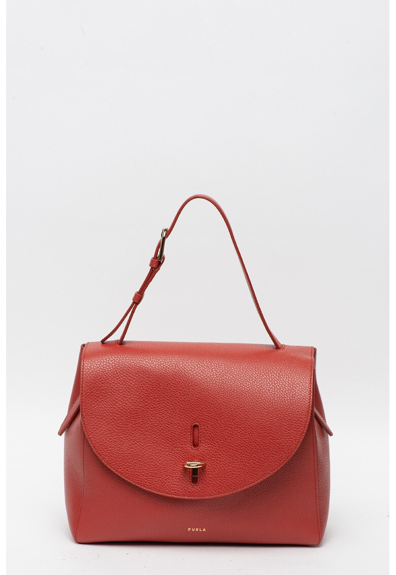 Furla Кожена чанта Grain - Pepit.bg