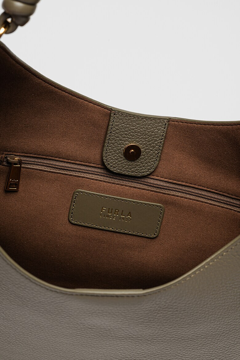 Furla Кожена чанта Хобо Sfera - Pepit.bg