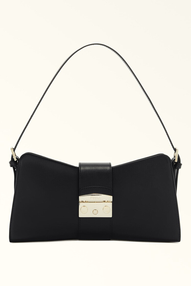 Furla Кожена чанта Metropolis с лого - Pepit.bg