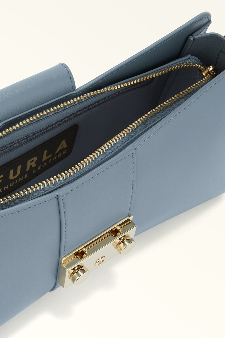 Furla Кожена чанта Metropolis с лого - Pepit.bg