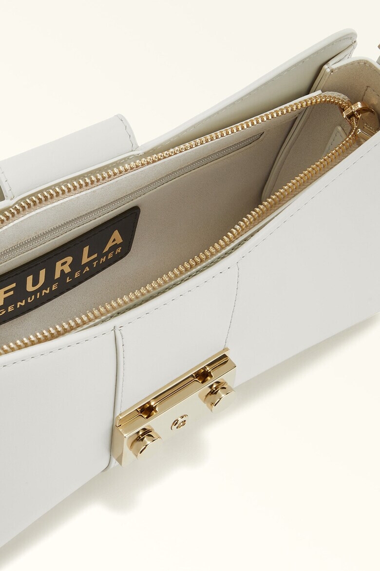 Furla Кожена чанта Metropolis с лого - Pepit.bg