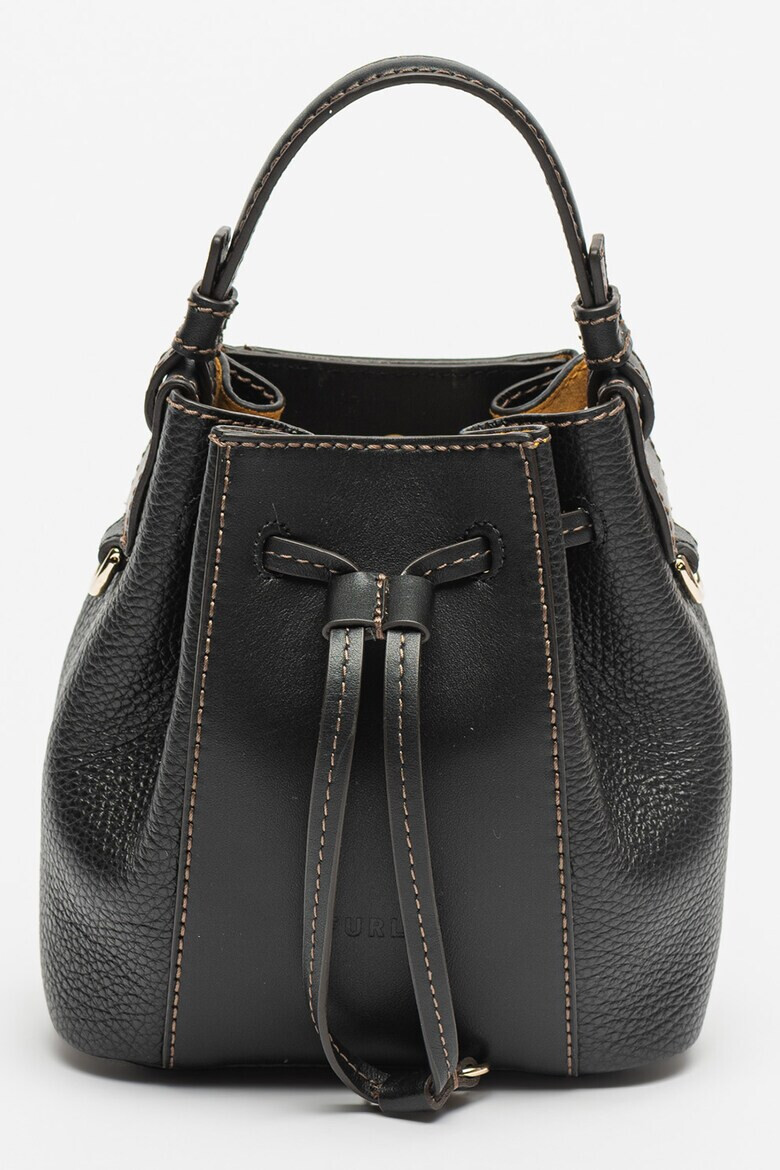 Furla Кожена чанта Miastella с релеф - Pepit.bg