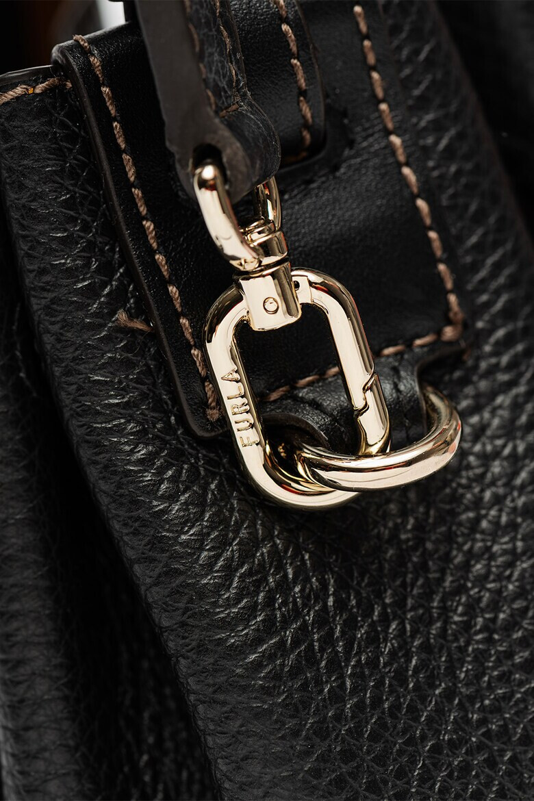 Furla Кожена чанта Miastella с релеф - Pepit.bg