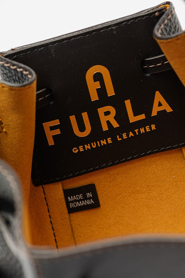Furla Кожена чанта Miastella с релеф - Pepit.bg